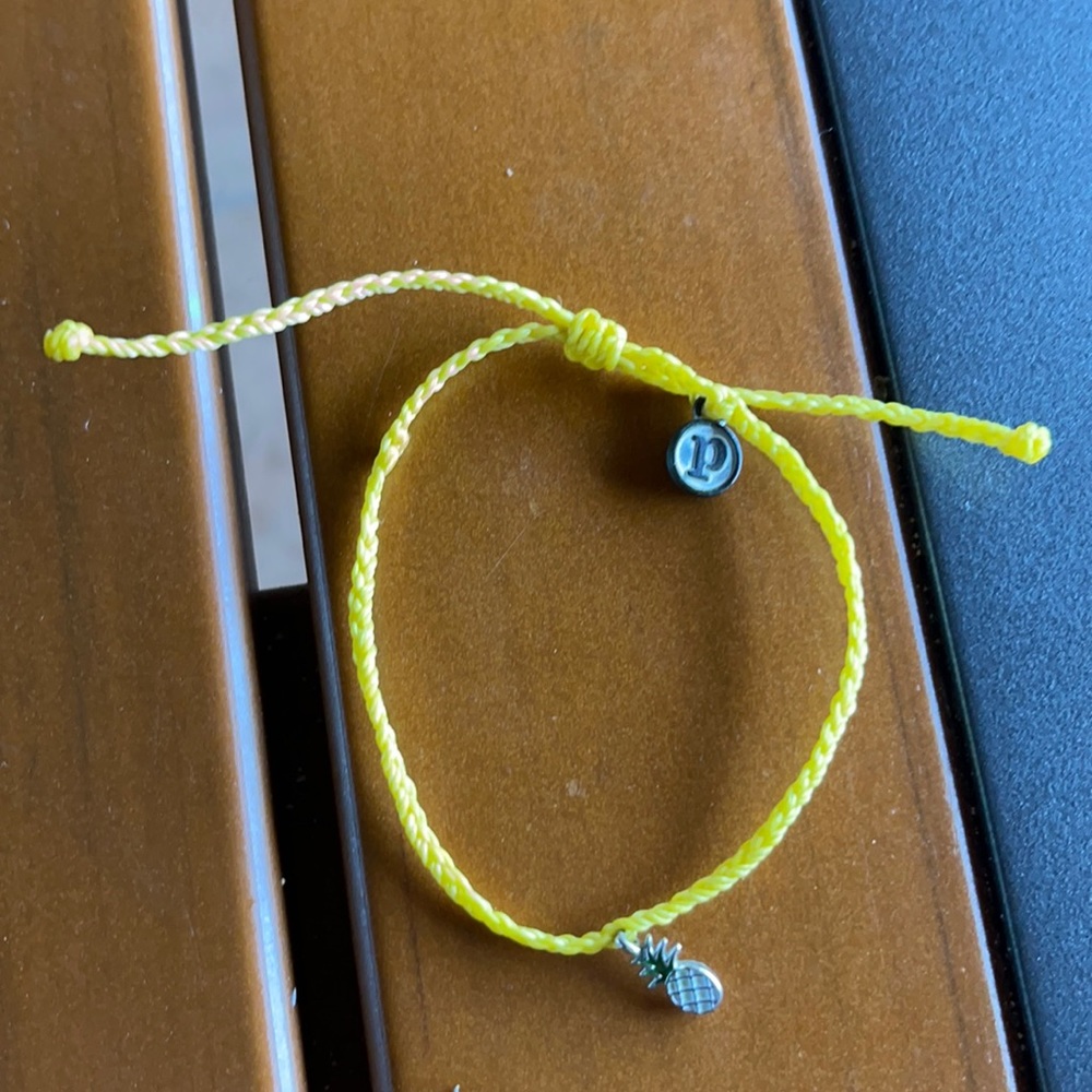 Yellow Pineapple Pura Vida Bracelet